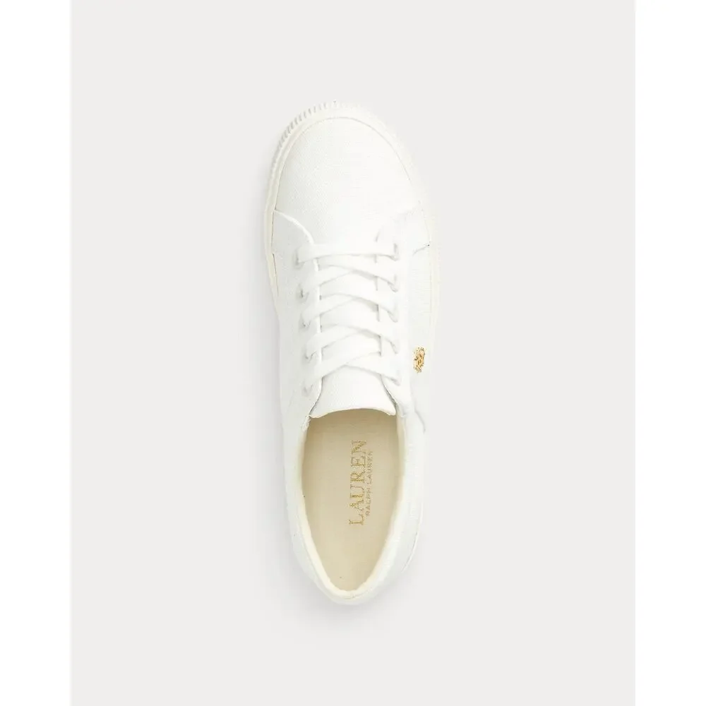 Ralph Lauren Janson Canvas Lace Up Sneaker - 9